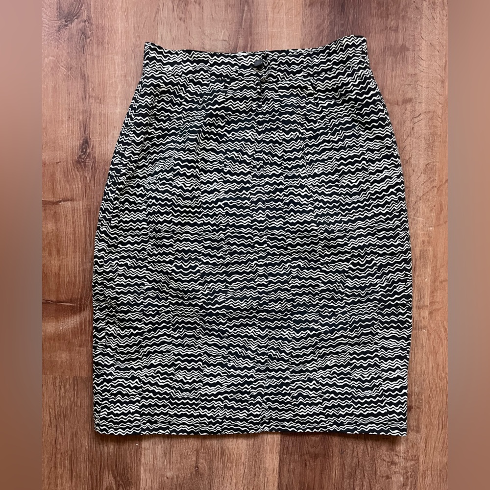 Max Mara ITALY Vintage Women's Linen Pencil Skirt